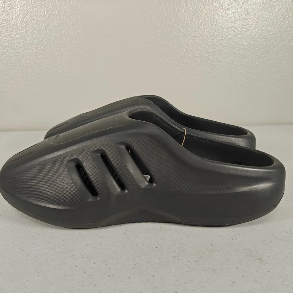 Adidas Adifom Iiinfinity Men's Mule Clogs Grey Slip On Shoes Size 13 JI0402